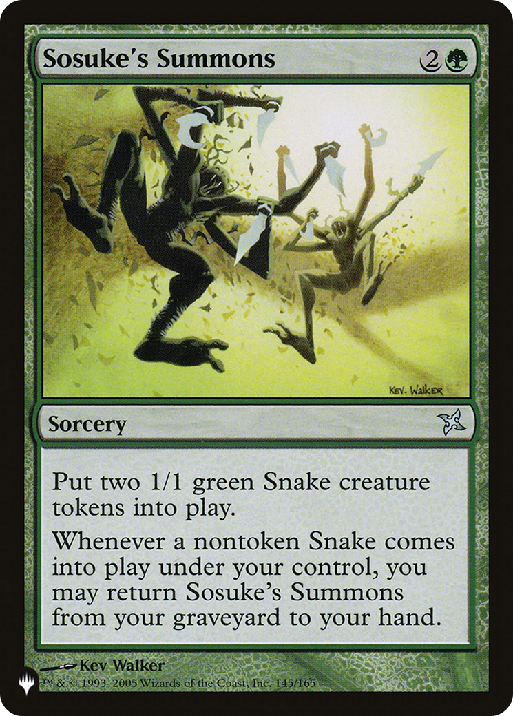 Sosuke's Summons [The List]-1