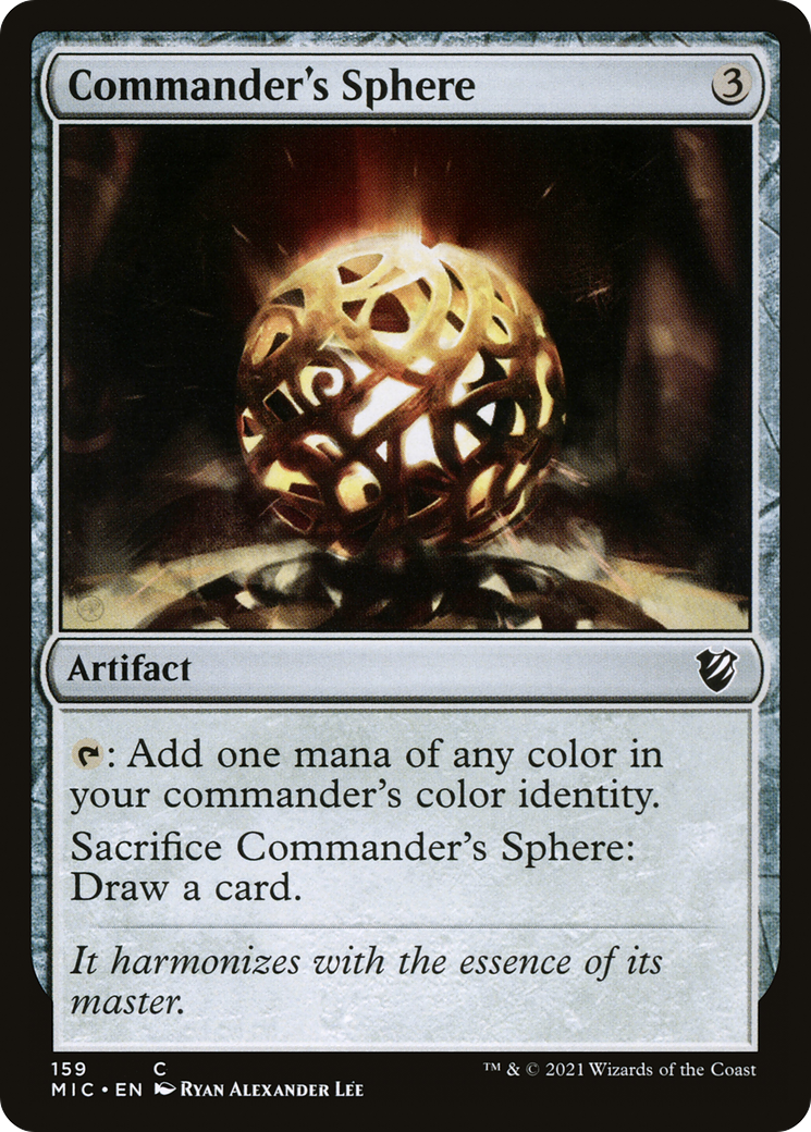 Commander's Sphere [Innistrad: Midnight Hunt Commander]-1