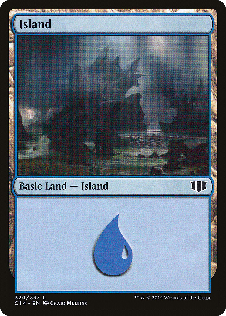 Island (324) [Commander 2014]-1
