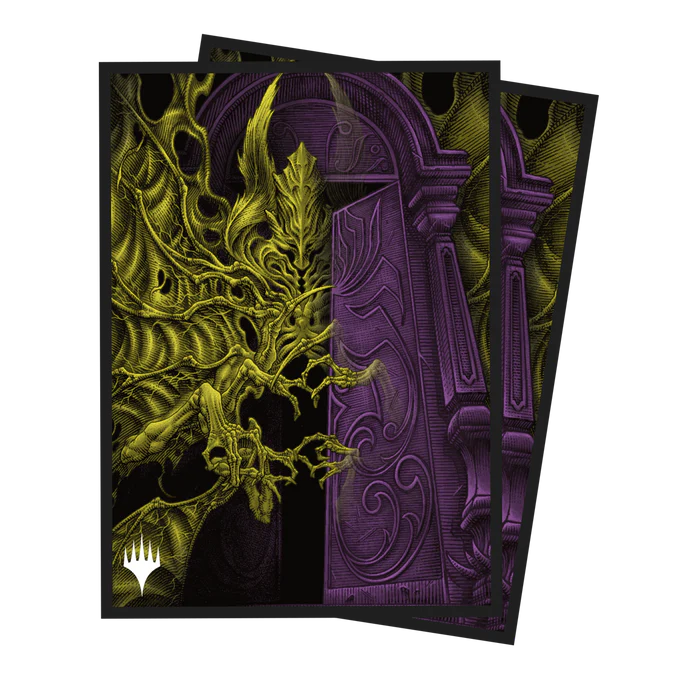 Duskmourn Valgavoth, Terror Eater (Double Exposure Alt) 100ct Sleeves-1
