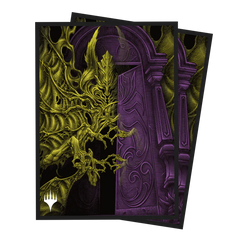 Duskmourn Valgavoth, Terror Eater (Double Exposure Alt) 100ct Sleeves-1