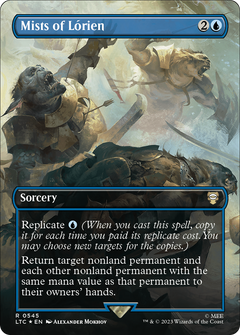 Mists of Lorien (Borderless) (Surge Foil) [The Lord of the Rings: Tales of Middle-Earth Commander]-1
