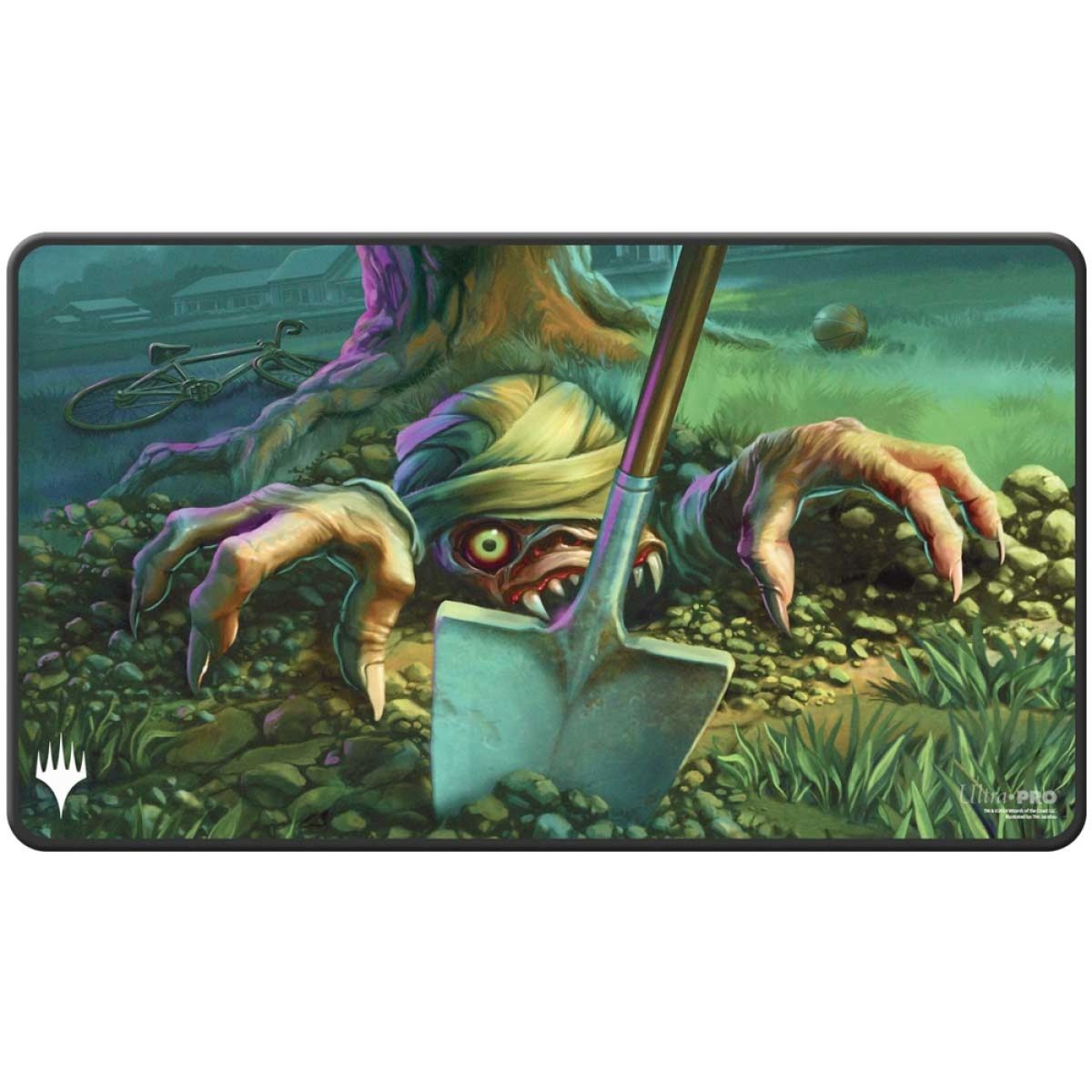 Ultra Pro: Duskmourn Black Stitched Playmat Special Guest-1