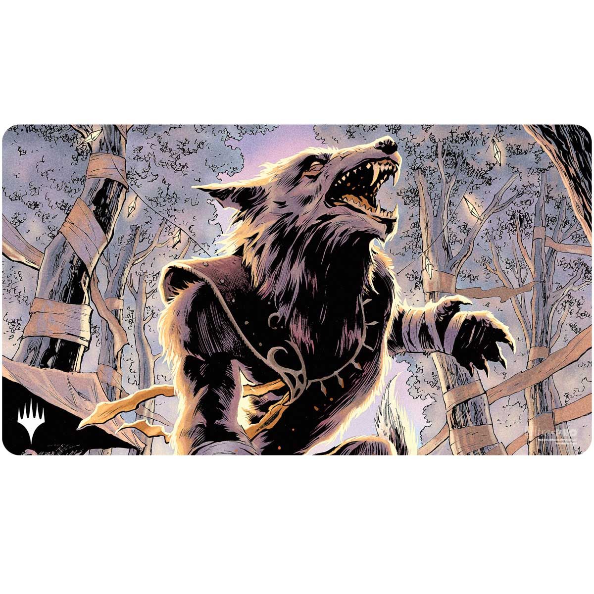 Innistrad Remastered Arlinn Kord / Arlinn, Embraced by the Moon Double-Sided Playmat for Magic: The Gathering-3
