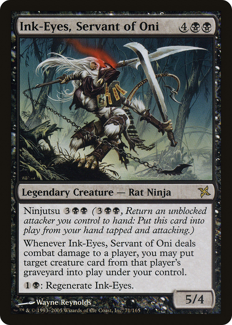 Ink-Eyes, Servant of Oni [Betrayers of Kamigawa]-1