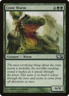 Craw Wurm [Magic 2010]-1