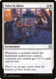 Valor in Akros (SCD-039) - Starter Commander Decks-1