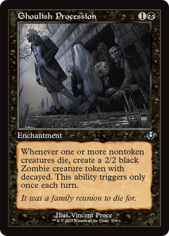 Ghoulish Procession (Retro Frame) [Innistrad Remastered]-1