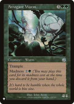 Arrogant Wurm [The List]-1