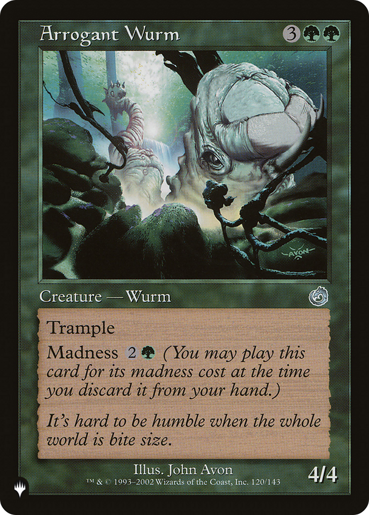 Arrogant Wurm [The List]-1