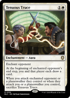 Tenuous Truce [Bloomburrow Commander]-1