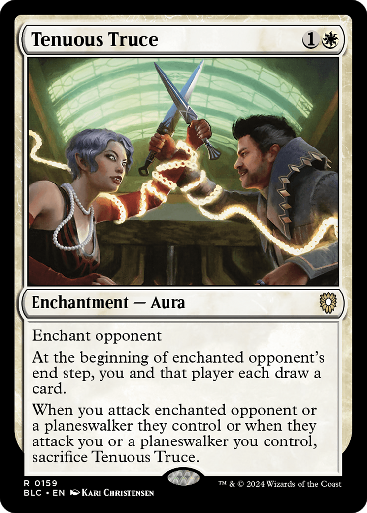 Tenuous Truce [Bloomburrow Commander]-1