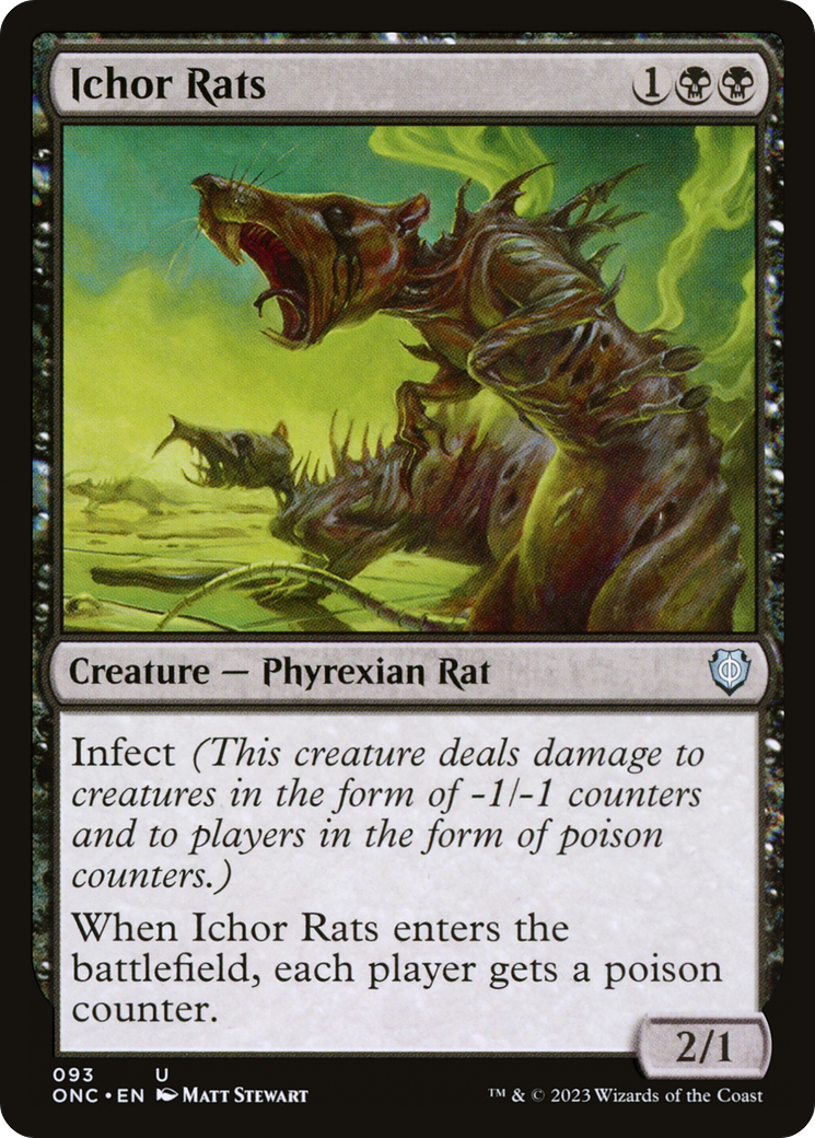 Ichor Rats [Phyrexia: All Will Be One Commander]-1