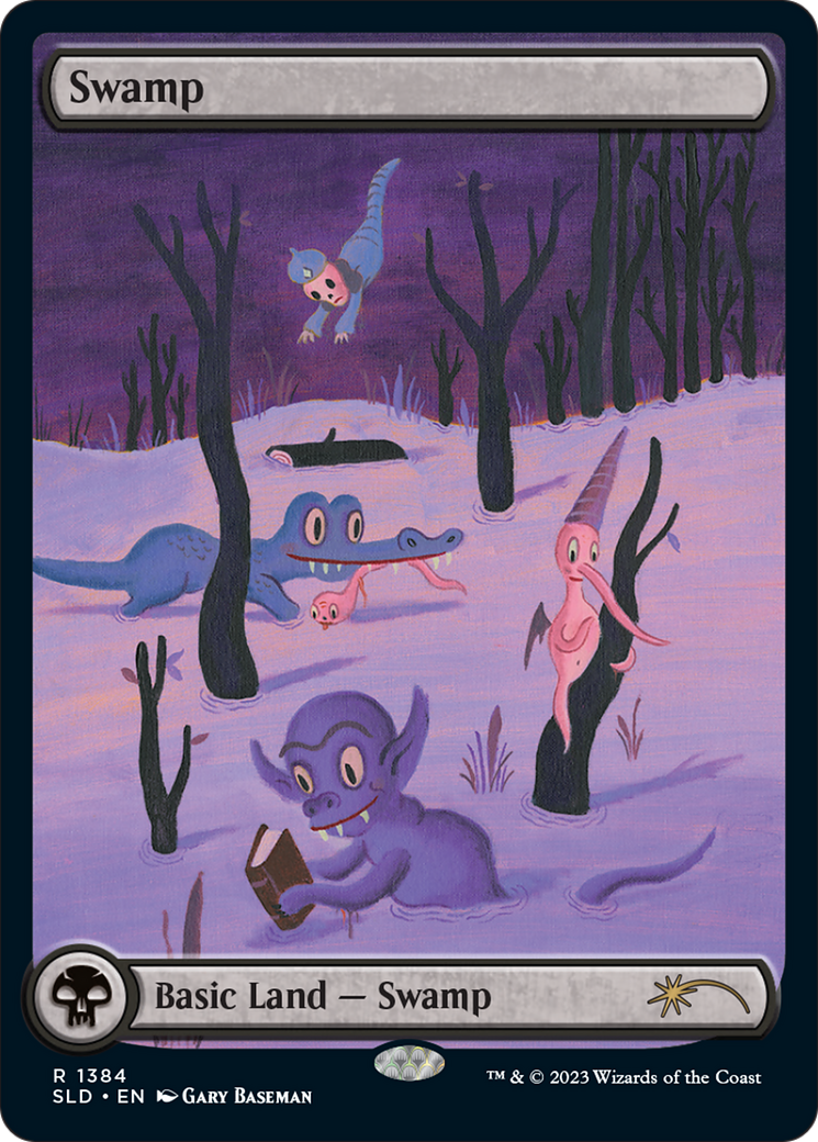 Swamp (1384) [Secret Lair Drop Series]-1