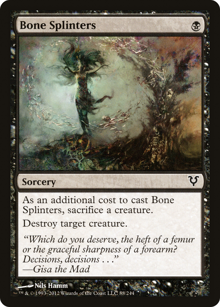 Bone Splinters [Avacyn Restored]-1