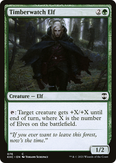 Timberwatch Elf [Kaldheim Commander]-1