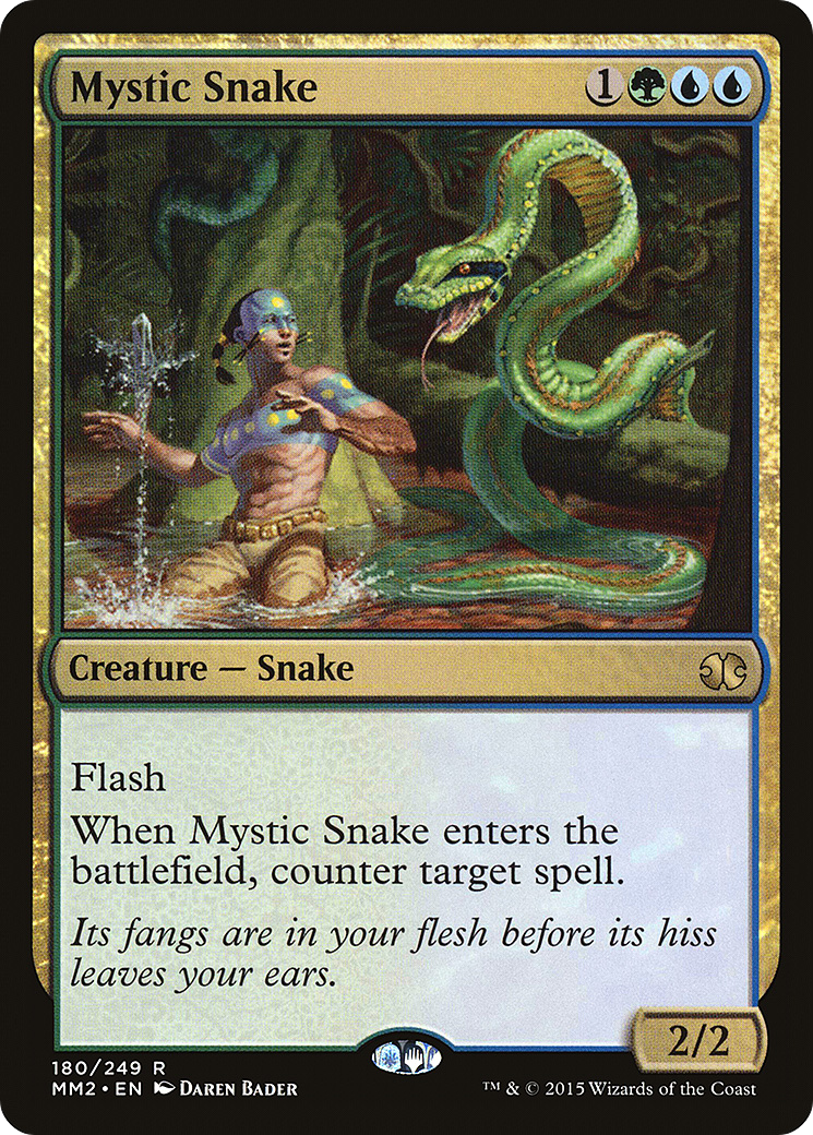 Mystic Snake [Modern Masters 2015]-1