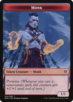 Monk Token [Dominaria United Tokens]-1