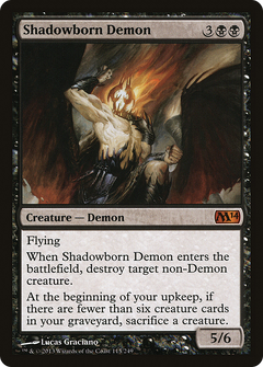 Shadowborn Demon [Magic 2014]-1