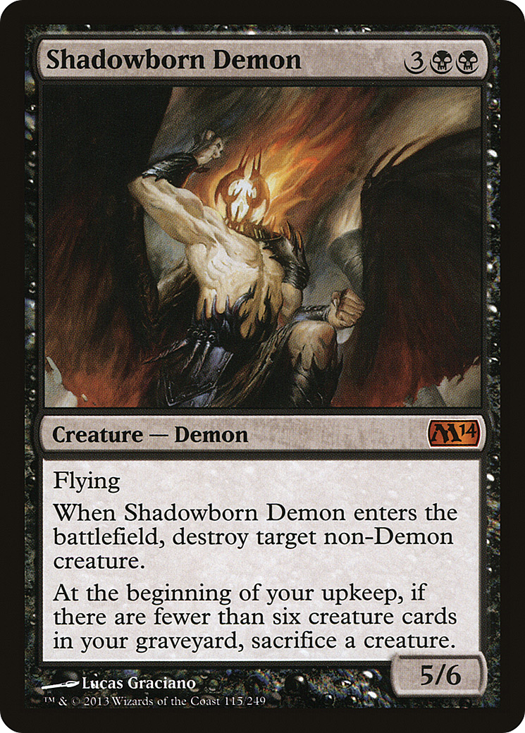 Shadowborn Demon [Magic 2014]-1
