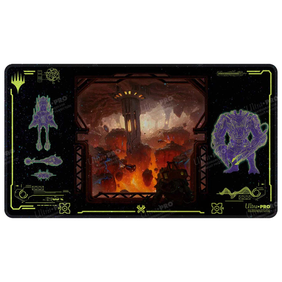 Ultra Pro: Edge of Eternities - Kavaron, Memorial World Holofoil Playmat MtG