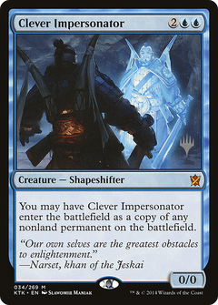 Clever Impersonator (Promo Pack) [Khans of Tarkir Promos]-1