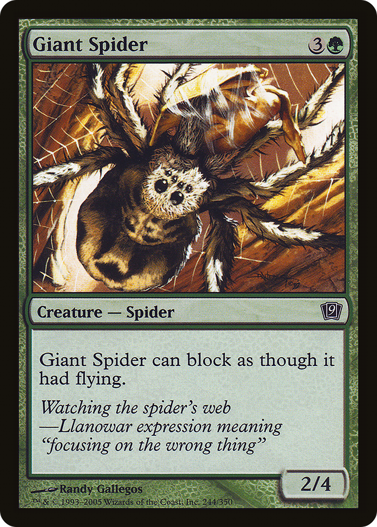 Giant Spider [Ninth Edition]-1