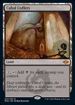 Cabal Coffers (Foil Etched) [Modern Horizons 2]-1