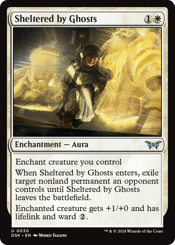 Sheltered by Ghosts [Duskmourn: House of Horror]-1