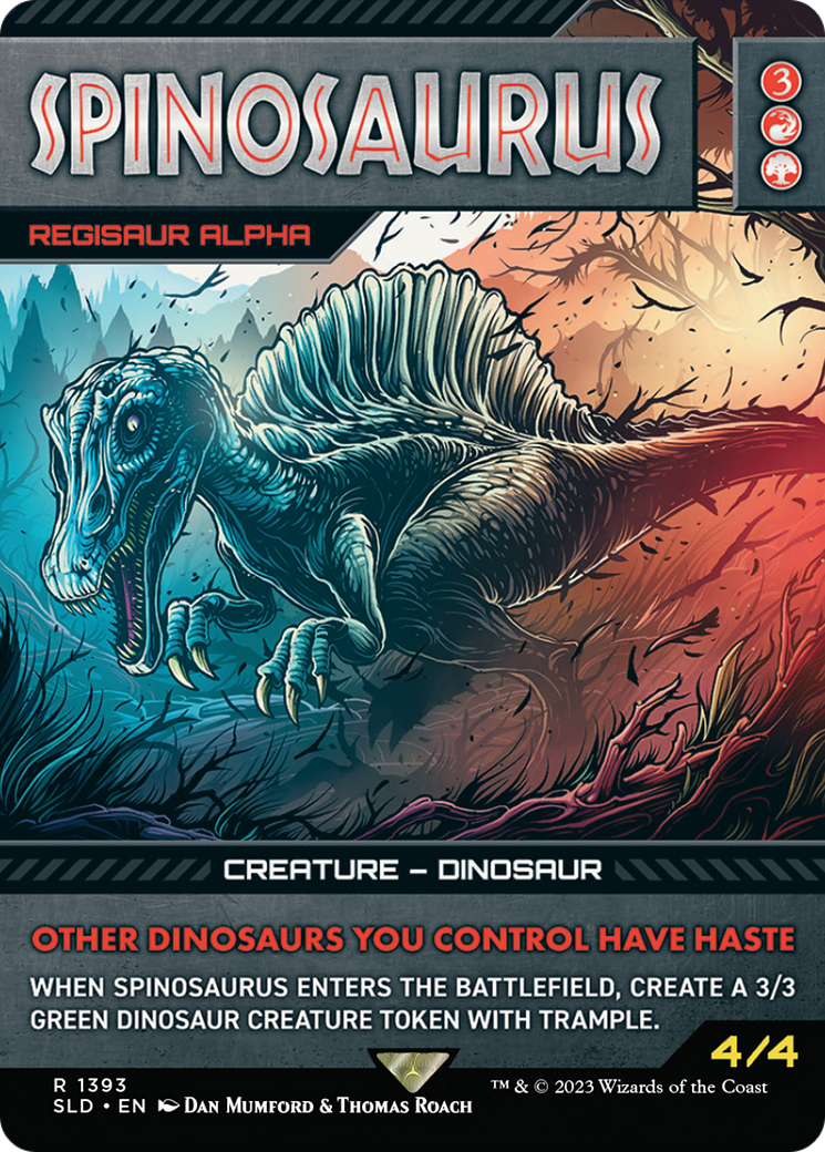 Spinosaurus - Regisaur Alpha [Secret Lair Drop Series]-1