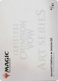 Ancestor's Embrace // Ancestor's Embrace (AVOW-004) - Crimson Vow Art Series (Borderless)-2