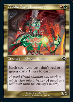 Goblin Anarchomancer (Retro Foil Etched) [Modern Horizons 2]-1