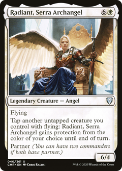 Radiant, Serra Archangel [Commander Legends]-1
