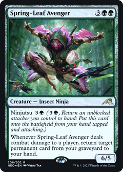 Spring-Leaf Avenger [Kamigawa: Neon Dynasty Prerelease Promos]-1