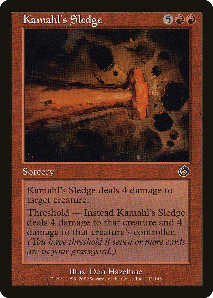 Kamahl's Sledge [Torment]-1