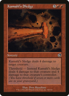 Kamahl's Sledge [Torment]-1