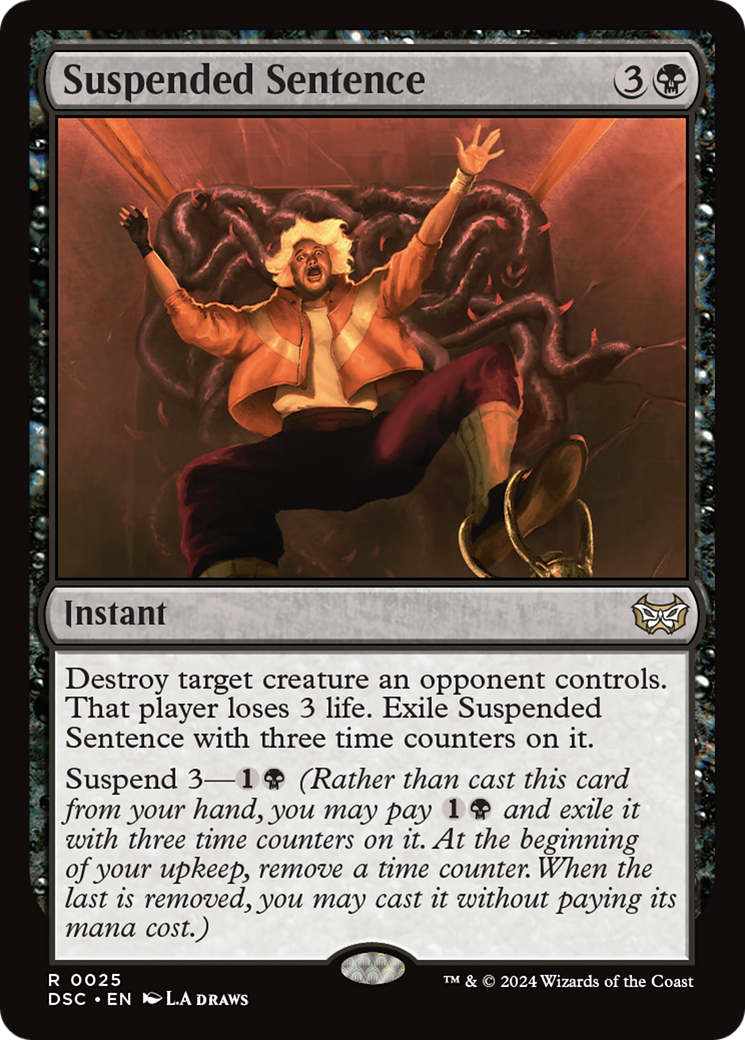 Suspended Sentence [Duskmourn: House of Horror Commander]-1