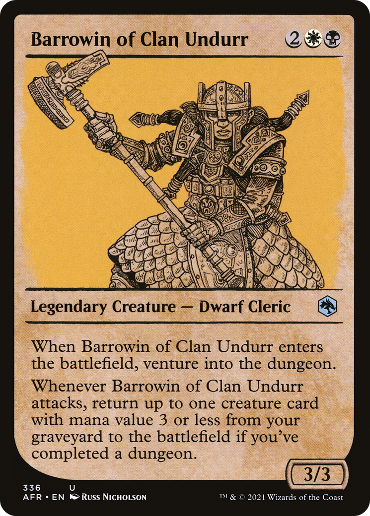 Barrowin of Clan Undurr (Showcase) [Dungeons & Dragons: Adventures in the Forgotten Realms]-1