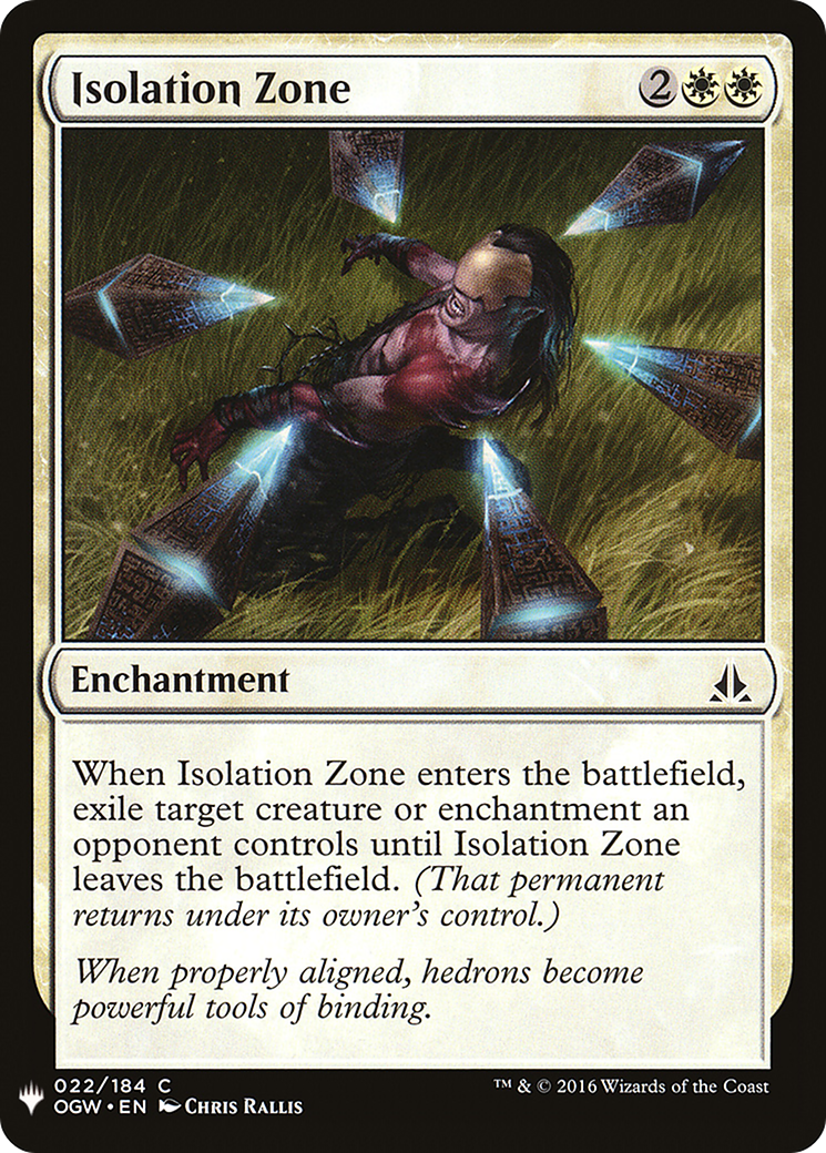 Isolation Zone [Mystery Booster]-1