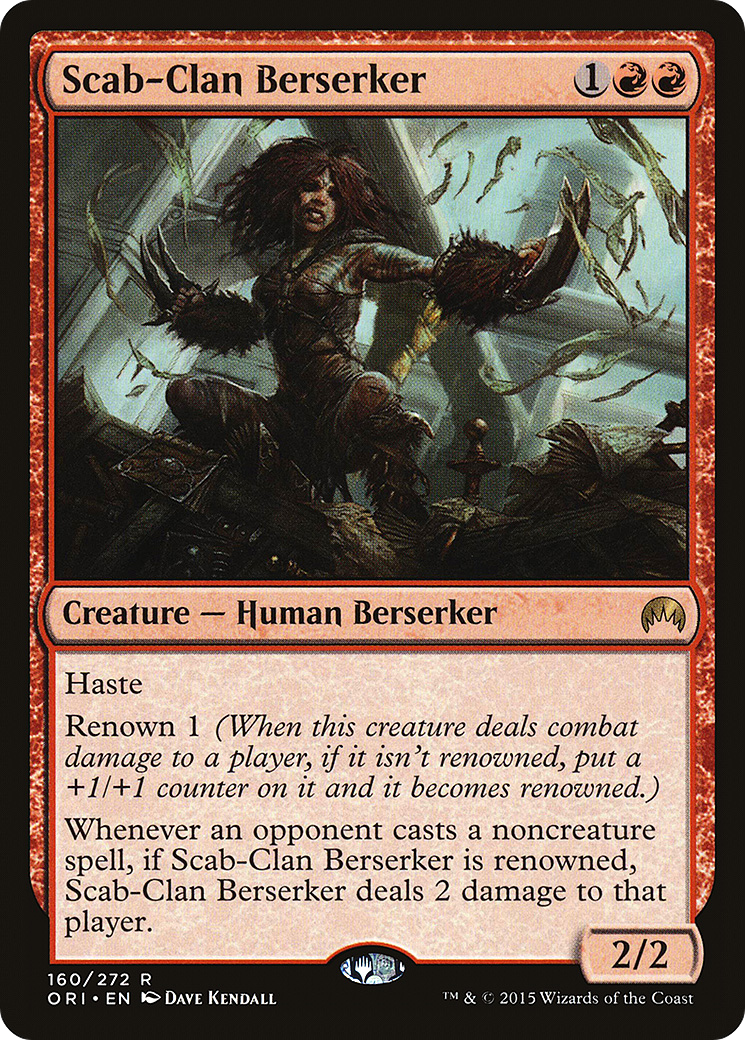 Scab-Clan Berserker [Magic Origins]-1