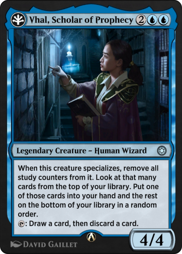 Vhal, Scholar of Prophecy (HBG-08U) - Alchemy Horizons: Baldur's Gate-1