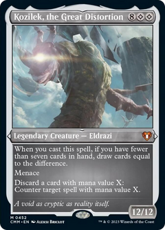 Kozilek, the Great Distortion (Foil Etched) [Commander Masters]-1