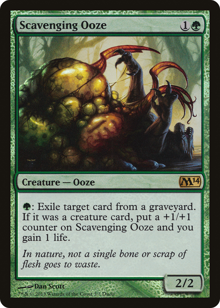 Scavenging Ooze (Duels of the Planeswalkers Promos) [Duels of the Planeswalkers Promos 2013]-1