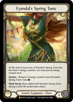 Fyendal's Spring Tunic [U-WTR150] (Welcome to Rathe Unlimited)  Unlimited Rainbow Foil-2