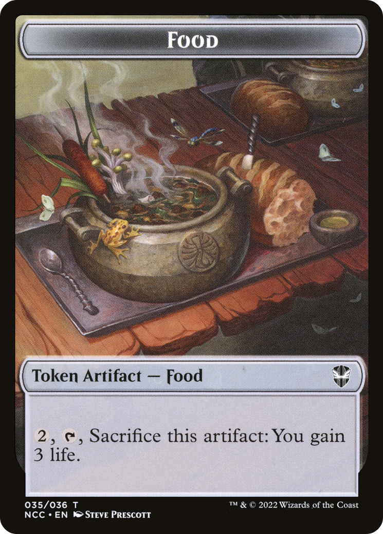 Food (TNCC-035) - New Capenna Commander Tokens-1