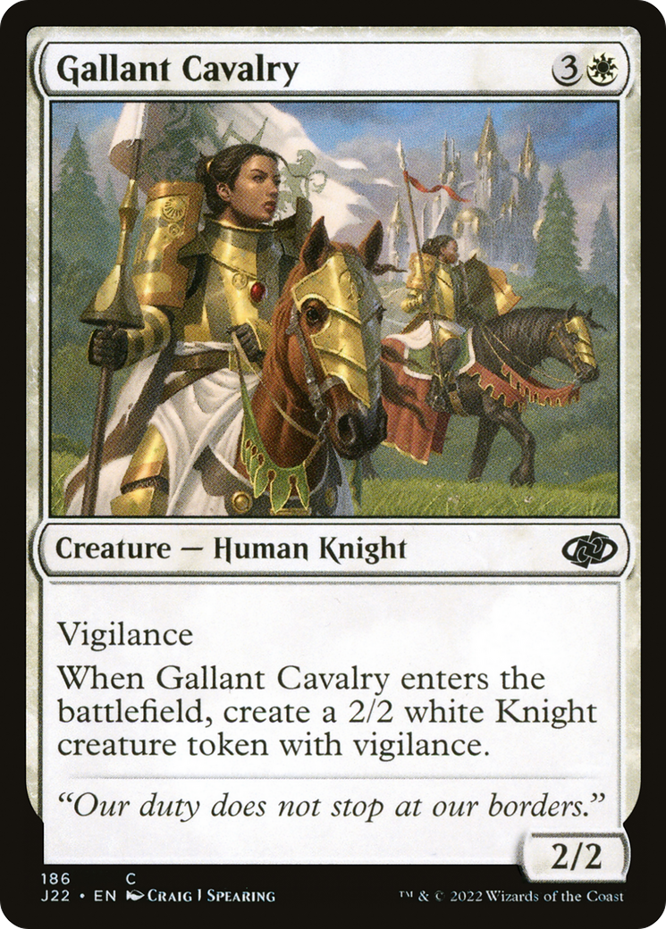 Gallant Cavalry [Jumpstart 2022]-1