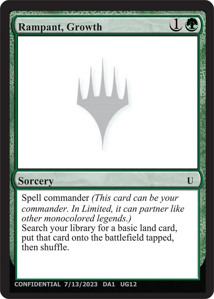Rampant, Growth (UNK-UG12) - Unknown Event-1