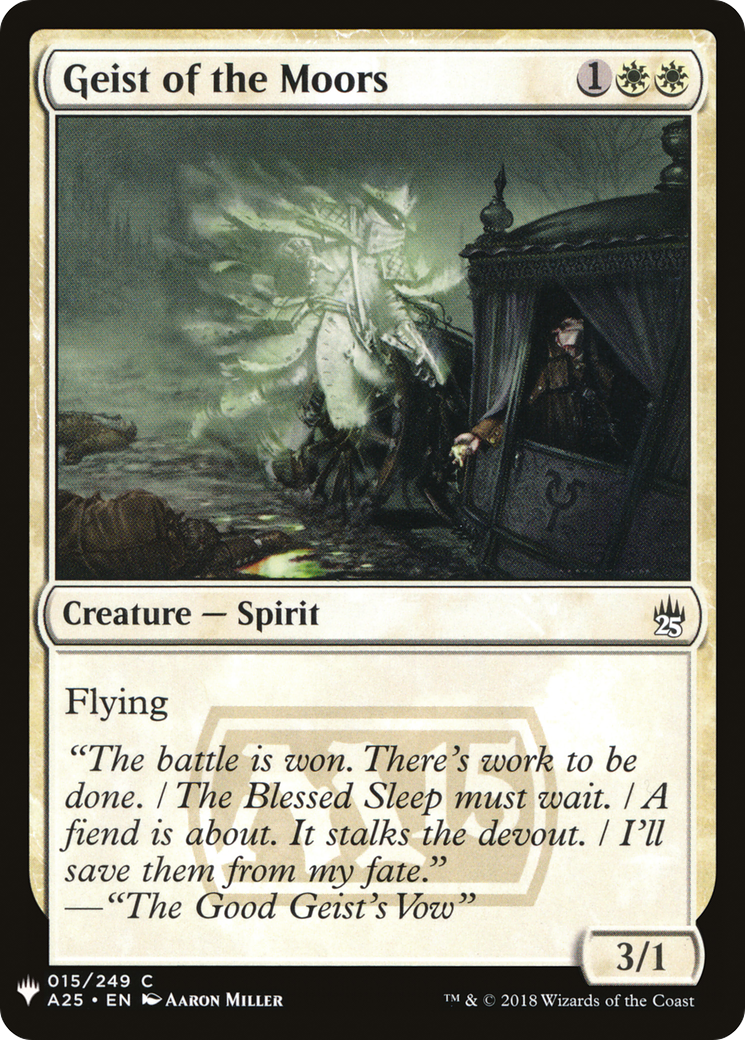 Geist of the Moors [Mystery Booster]-1