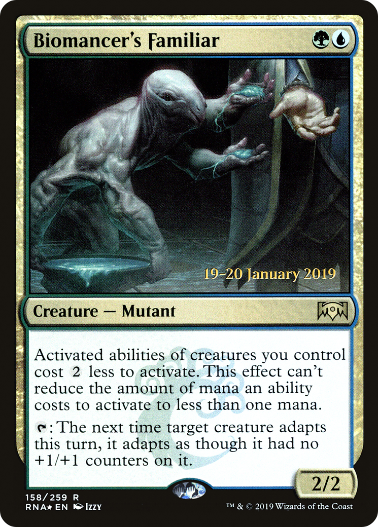 Biomancer's Familiar [Ravnica Allegiance Prerelease Promos]-1