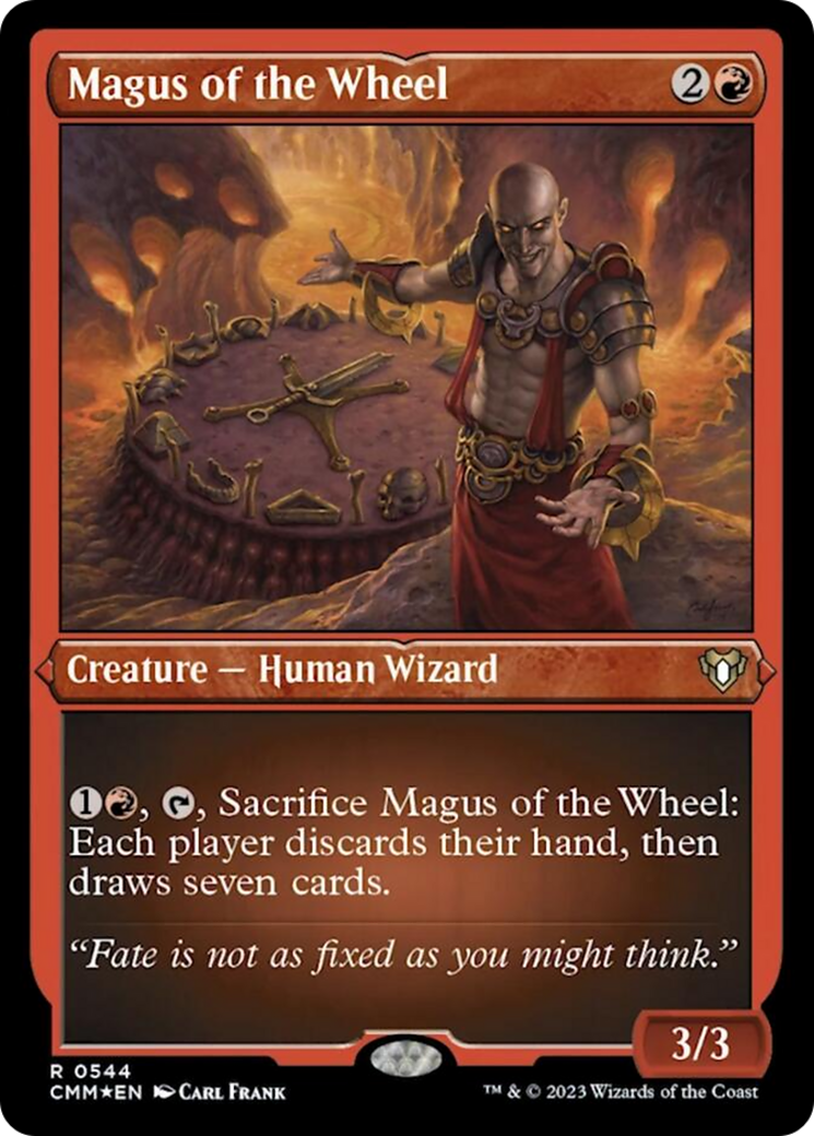 Magus of the Wheel (Foil Etched) [Commander Masters]-1